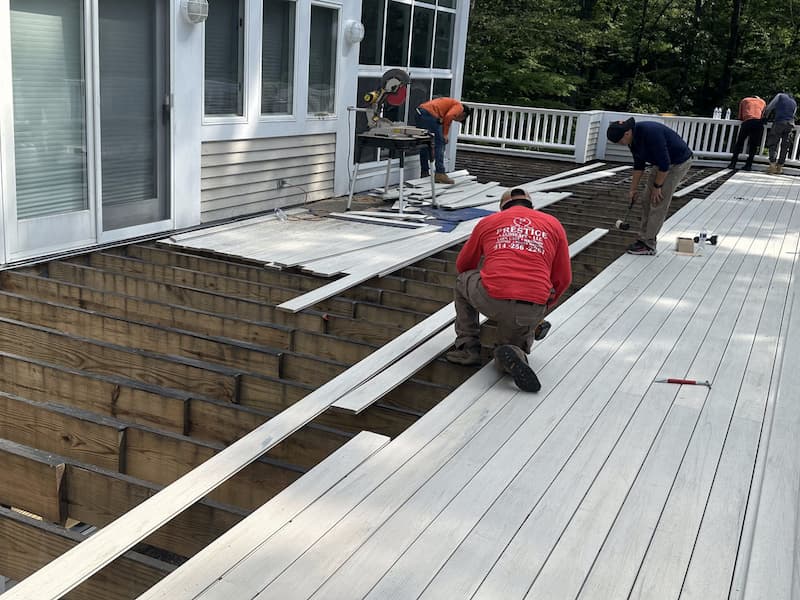 Deck Renovation in North Salem, New York